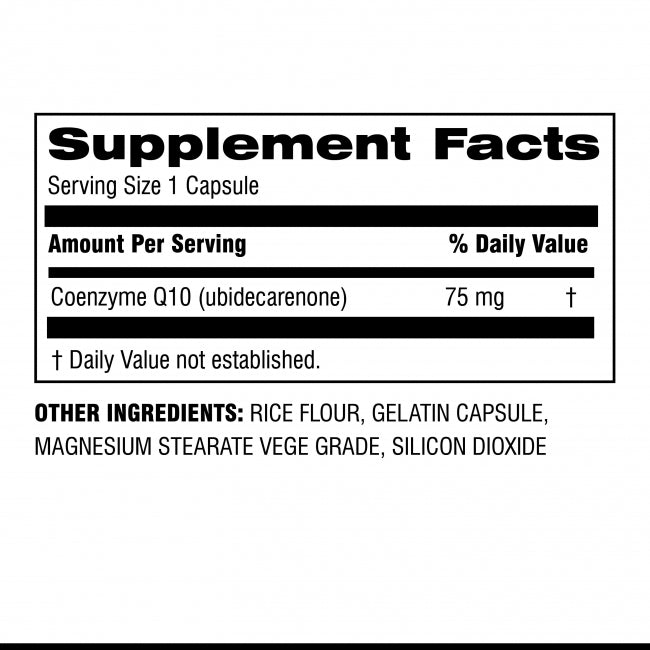 Коензим Q10 75 мг - 30 капсули - Feel You
