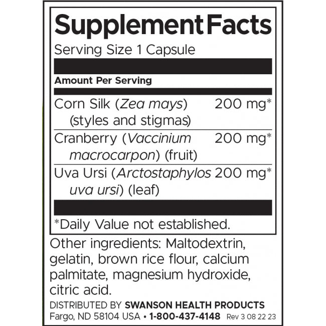 Билкова грижа за пикочните пътища с червена боровинка - 60 капсули - Feel You
