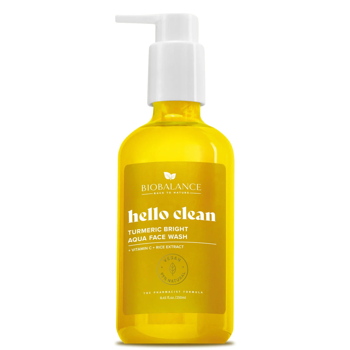 Bio Balance, Turmeric Bright, Brightening & Cleansing, Cleansing Gel, For Face, 250 ml