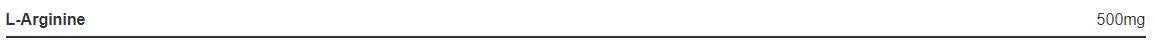 L-Arginine 500 mg - 50 капсули - Feel You