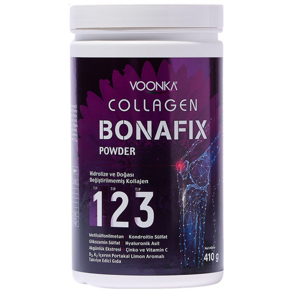 Collagen Bonafix Powder | with Collagen Type I, II & III - 410 грама