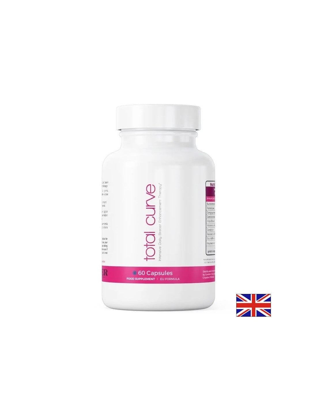 Бюст формула (за уголемяване на гърдите) Total Curve, 60 капсули - Feel You