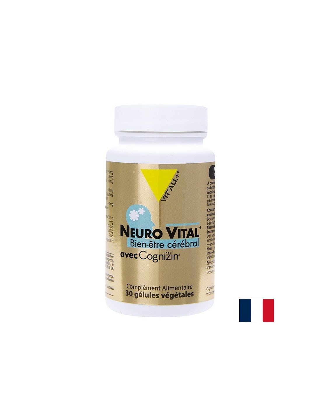 Мозъчна функция - Невро Витал c Когнизин - Neuro Vital®, 30 капсули - Feel You