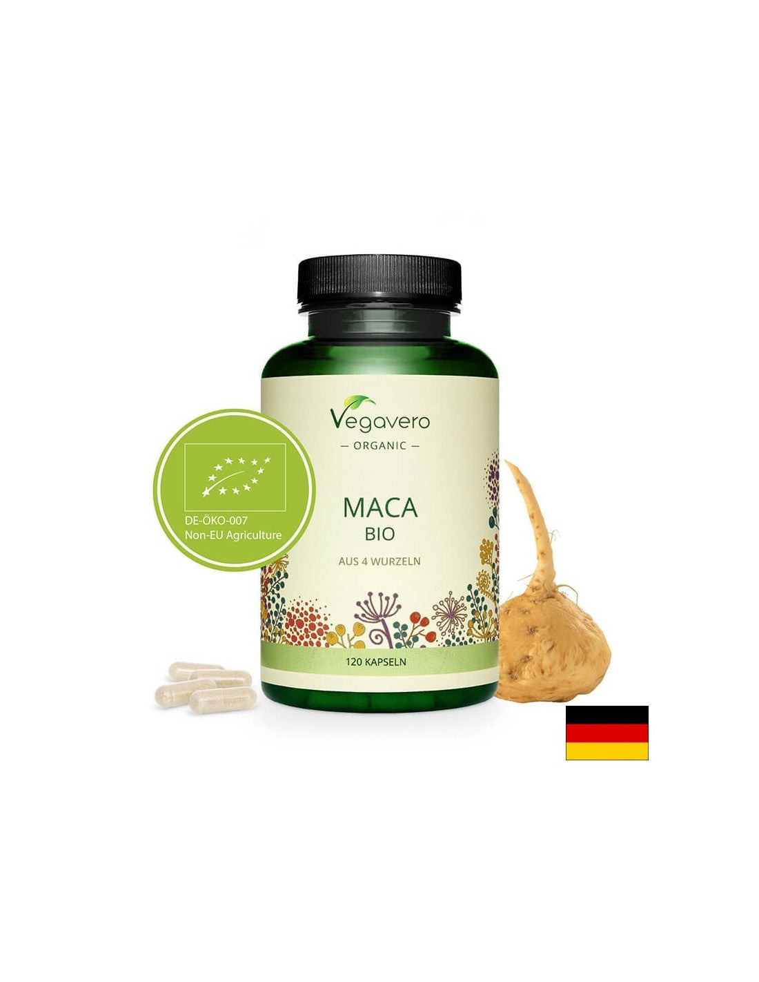 Маca Bio - БИО Мака, 120 капсули Vegavero - Feel You