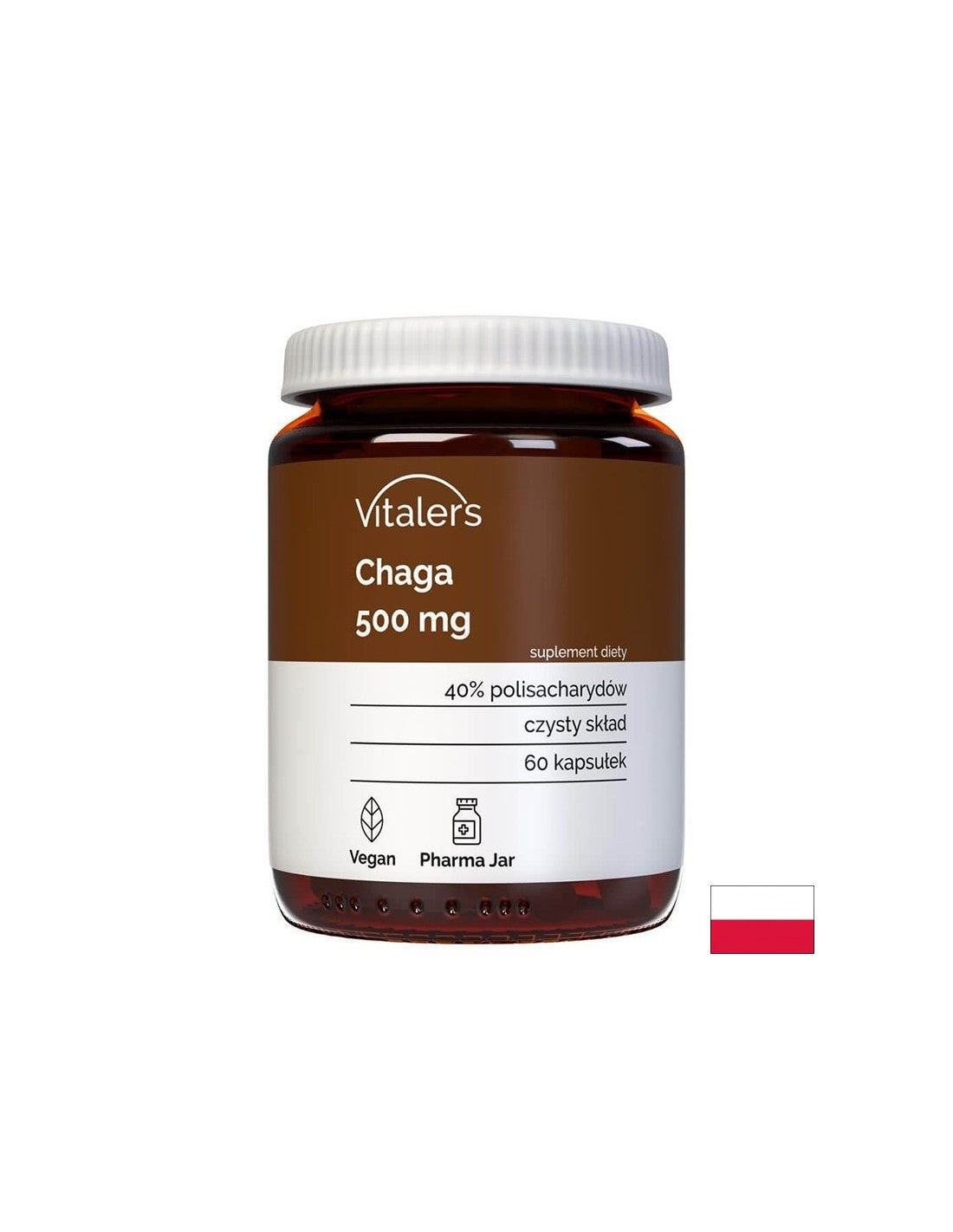 Чага – Имунитет и баланс на кръвната захар, 500 mg, 60 капсули - Feel You