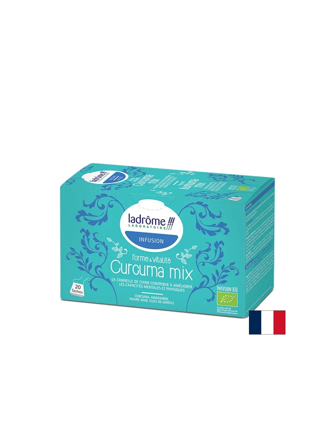 Чай с джинджифил и куркума БИО, 20 филтърни пакетчета - Feel You