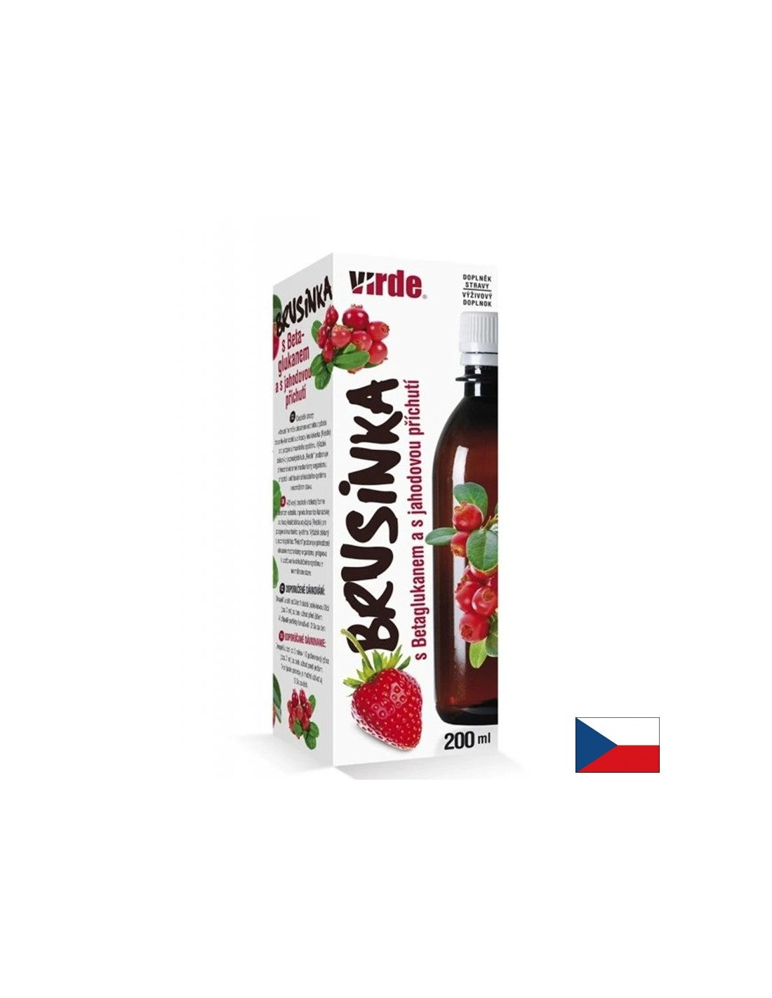 Червена боровинка + бета-глюкани от рейши – За имунитет и уринарен комфорт, 200 ml сироп