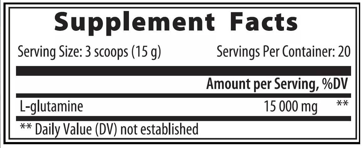 Glutamine Powder - 300 грама - Feel You
