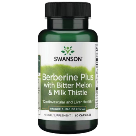 Berberine Plus | with Bitter Melon and Milk Thistle 60 капсули - Feel You
