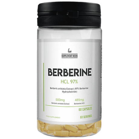 Berberine HCL 500 mg - 60 капсули - Feel You