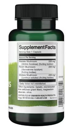 Mood Shrooms | Maitake, Reishi, Shiitake 60 капсули - Feel You