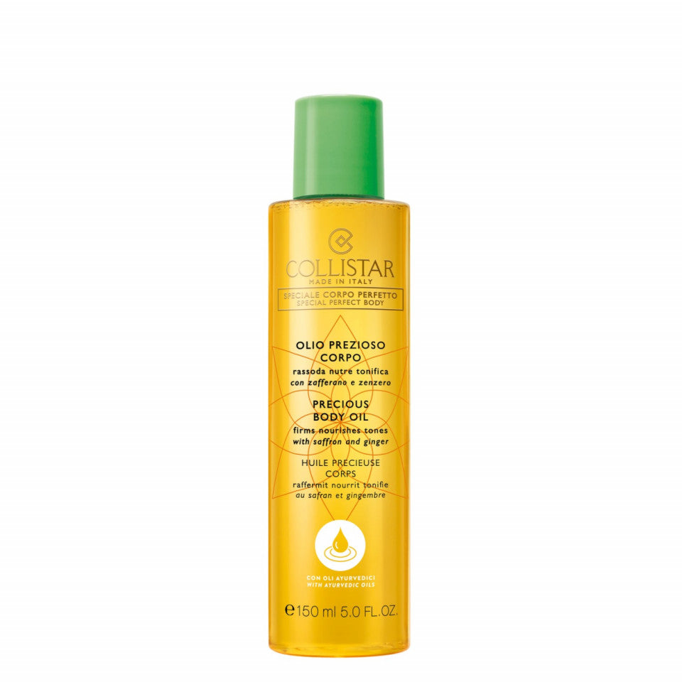 Collistar, Special Perfect Body - Precious, Saffron & Ginger, Firms/Nourishes & Tones, Body Oil, For Body, Face & Hair, Day, 150 ml