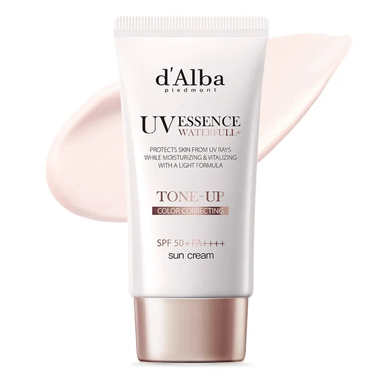 d'Alba - Waterfull Essence Tone Up Sun Cream SPF50 PA, 50ml - Feel You
