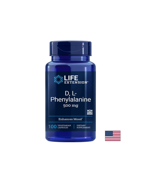 D,L-Phenylalanine/ В подкрепа на мозъчната функция 500 mg х 100 капсули - Feel You