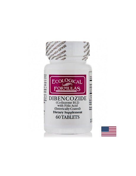 Витамин В12 (Дибенкозид) + Фолиева киселина - Неврологично и сърдечносъдово здраве, 60 таблетки - Feel You