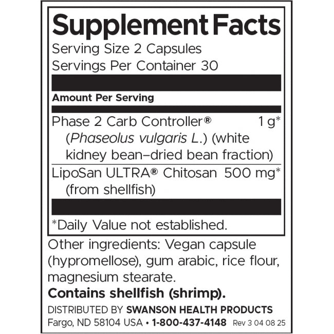 Диетично дуо с хитозан и бял боб - 60 капсули - Feel You