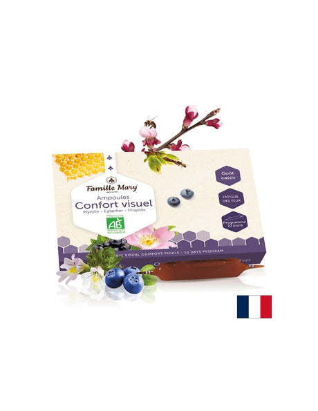 Добро зрение - Ampoules Confort visuel, 10 ампули за пиене - Feel You