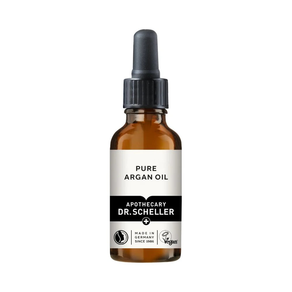 Dr. Scheller, Pure Argan, Vegan, Smoothing & Nourishing, Day & Night, Oil, Face & Hair, 30 ml