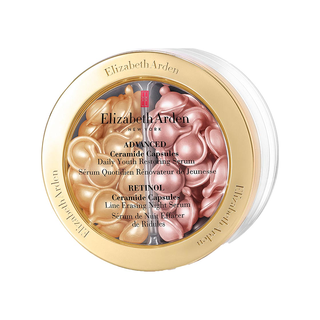 Elizabeth Arden, Day & Night Serum Duo, Anti-Aging, Day & Night, Serum Capsules, For Face, 60 pcs