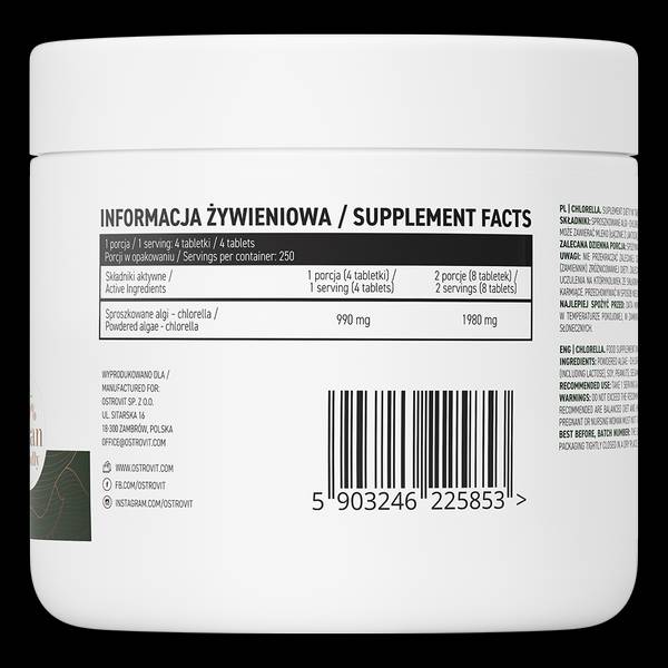 Chlorella - 1000 Таблетки - Feel You