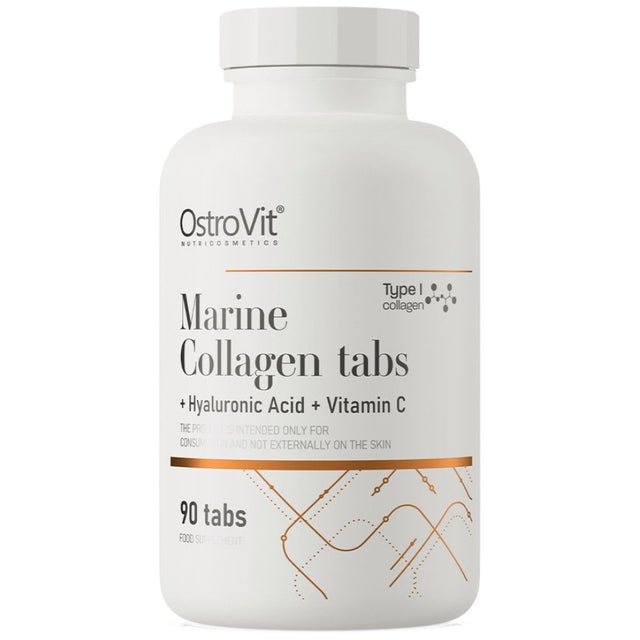 Marine Collagen / + Hyaluronic Acid and Vitamin C - 90 Таблетки - Feel You
