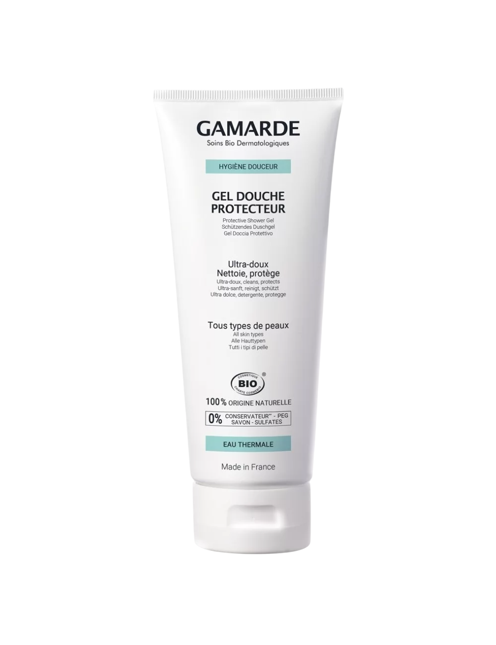 Gamarde, Hygiene, Bio, Protect, Shower Gel, Body, All Skin Types, 200 ml