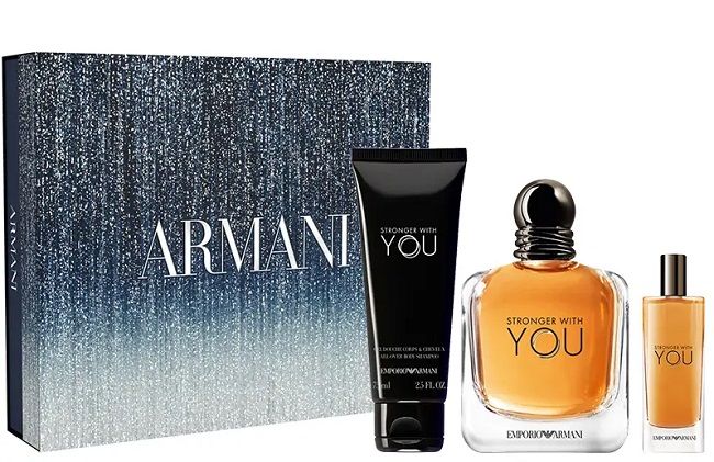 Armani Stronger With You ЕDT 100 ml + SG 75 ml + EDT 15 ml