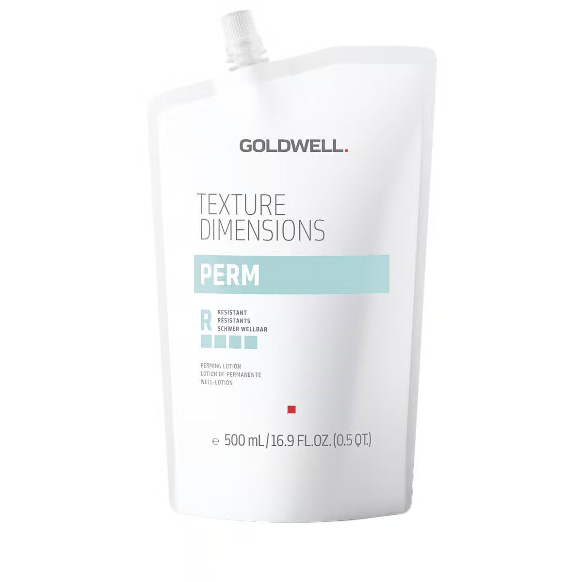 Goldwell, Texture Dimensions Perm R, Hair Perm Lotion, Waves, For Normal To Resistant Hair, 500 ml