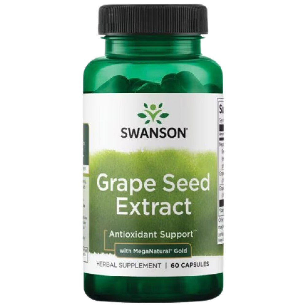 Grape Seed Extract | with MegaNatural Gold 60 капсули - Feel You