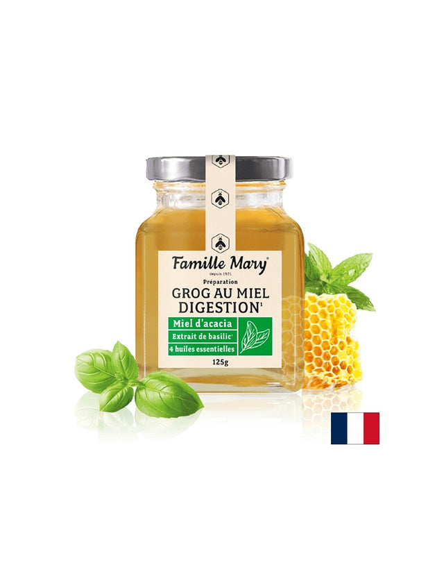 Грог за добро храносмилане (с акациев пчелен мед, 4 вида етерични масла и босилек), 125 g - Feel You