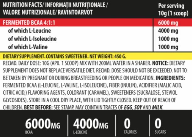 iBCAA - 450 грама - Feel You