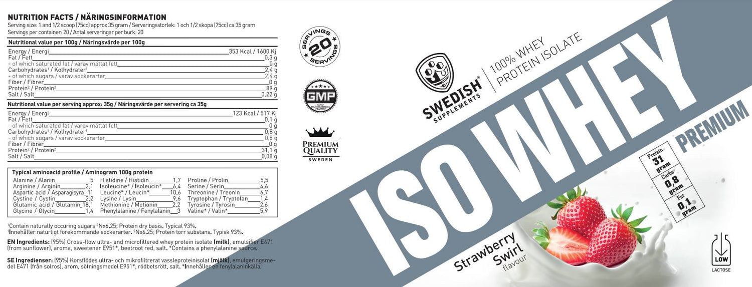 ISO Whey / Premium Isolate Protein - 700 грама - Feel You