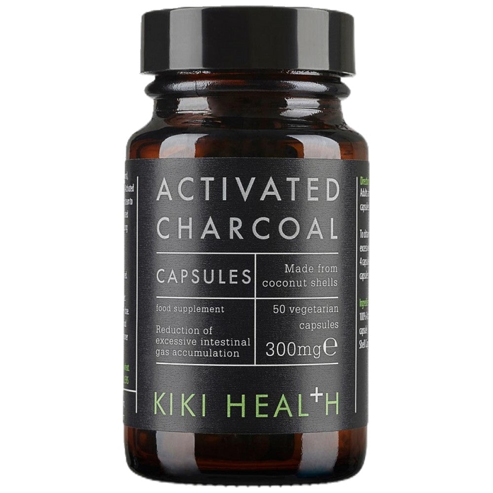 Activated Charcoal 300 mg - 50 капсули - Feel You