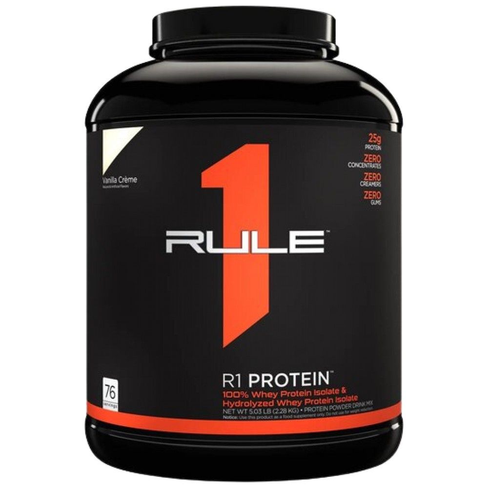 R1 Protein | 100% Whey Isolate & Whey Hydrolysate - 2196-2280 грама - Feel You