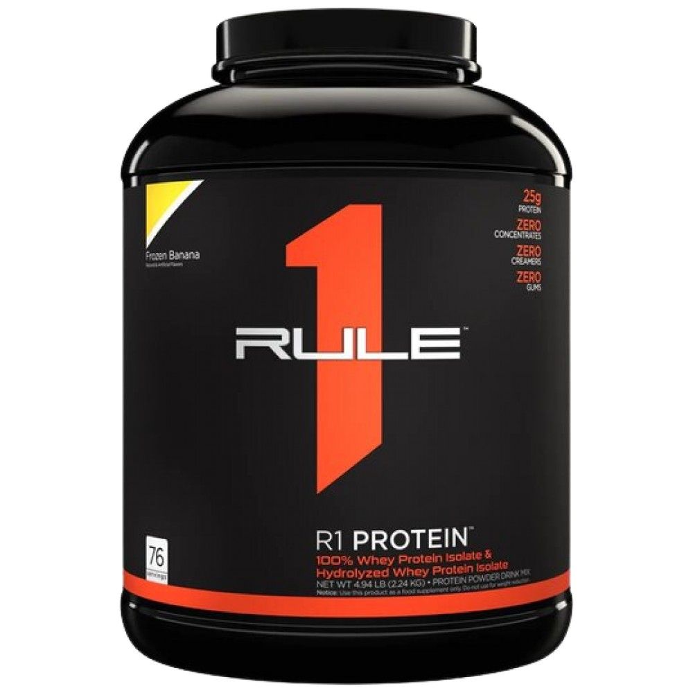 R1 Protein | 100% Whey Isolate & Whey Hydrolysate - 2196-2280 грама - Feel You