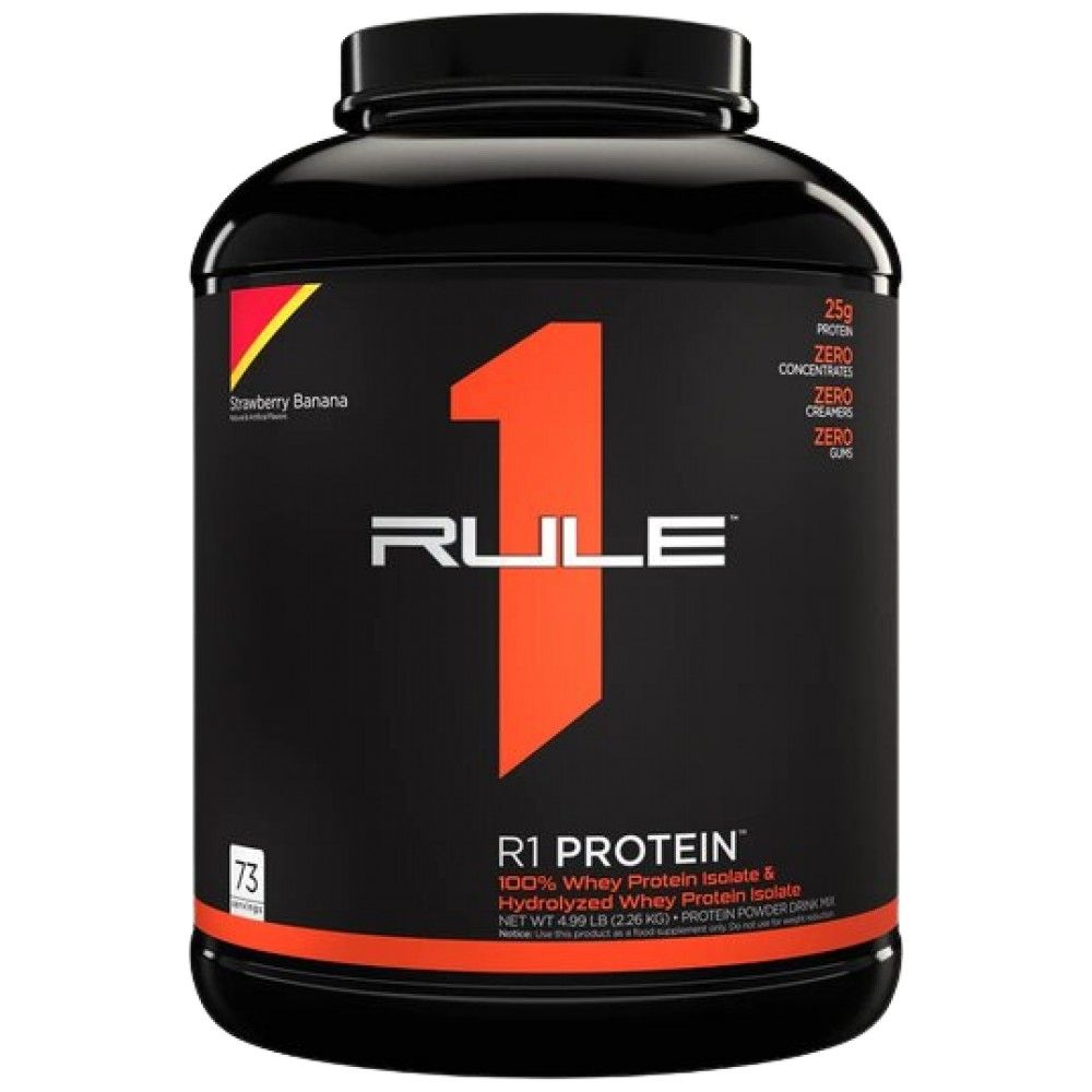 R1 Protein | 100% Whey Isolate & Whey Hydrolysate - 2196-2280 грама - Feel You