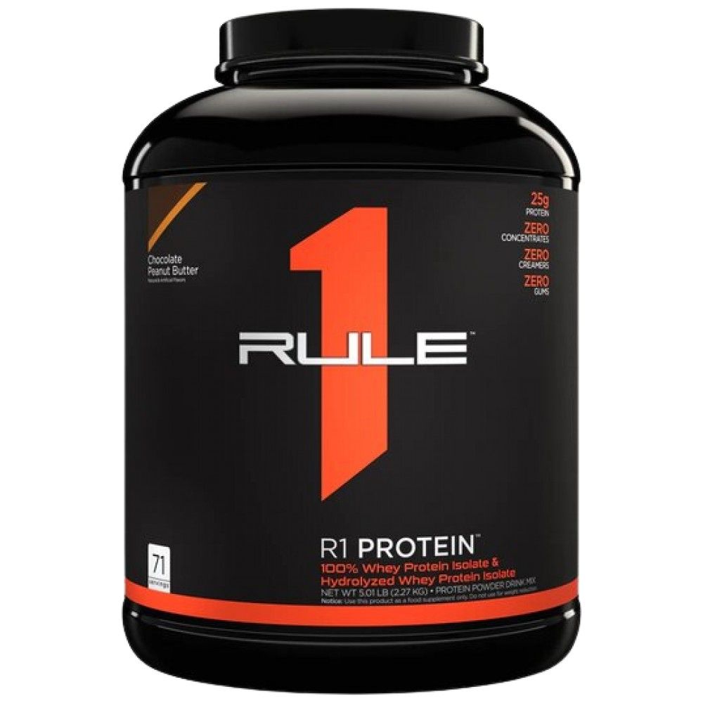 R1 Protein | 100% Whey Isolate & Whey Hydrolysate - 2196-2280 грама - Feel You