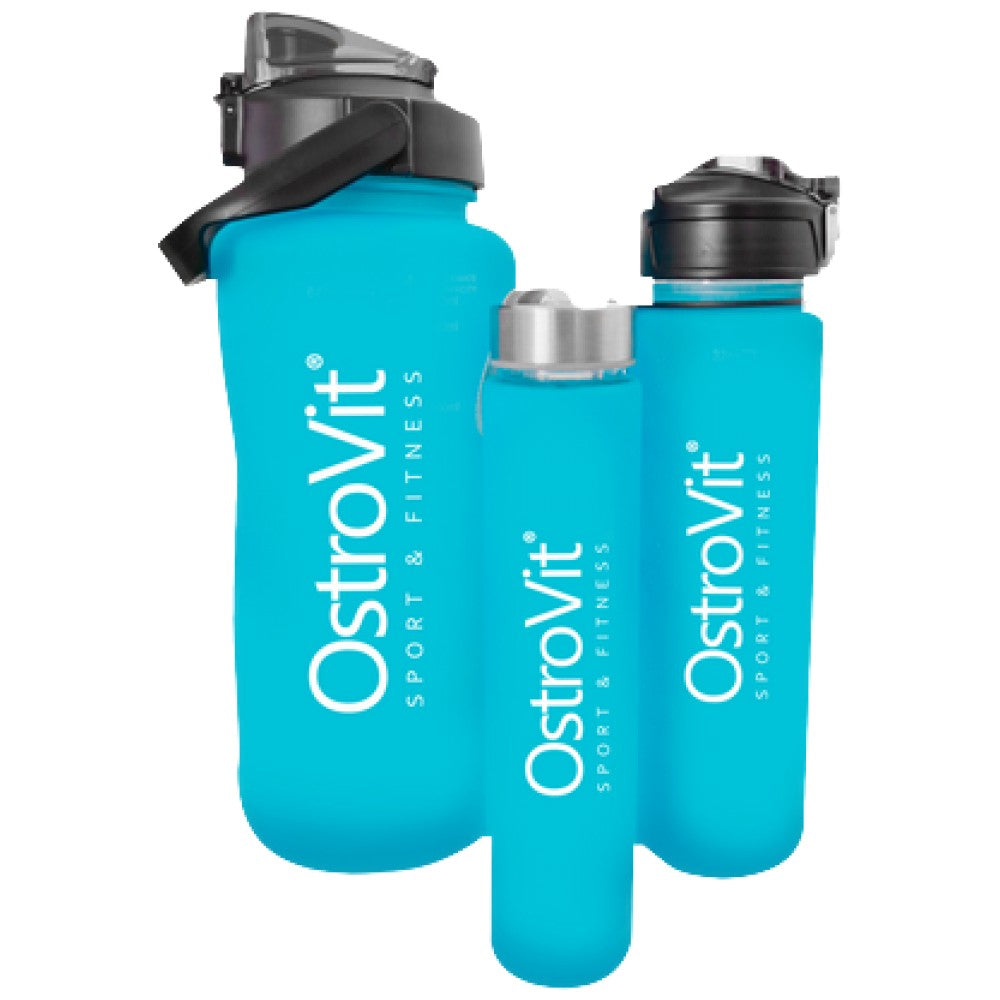 OstroVit Water Bottles | 3 in 1 - Blue 2000 + 900 + 500 мл - Feel You