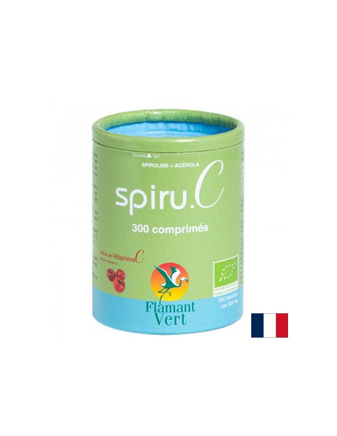 Имунитет - Спирулина 400 mg + Aцерола 100 mg Spiru C, Био, 300 таблетки - Feel You