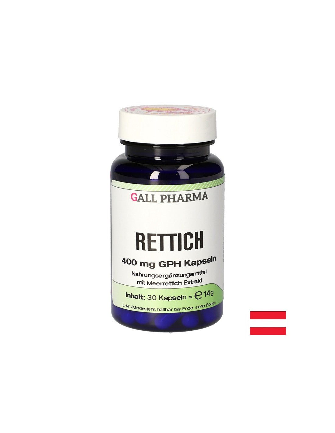 Имунна и дихателна системи - Хрян, 400 mg х 30 капсули - Feel You