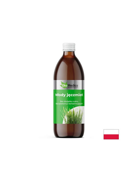 Сок от млад ечемик с каму-каму и натурален витамин С - За пречистване на организма, 500 ml, 10 дози - Feel You