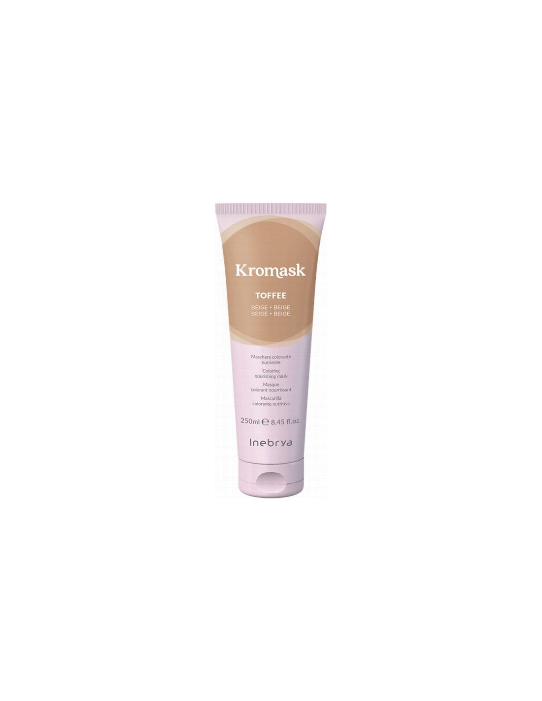 Inebrya, Kromask, Hair Colouring Cream Mask, Nourishing, Toffee, 250 ml