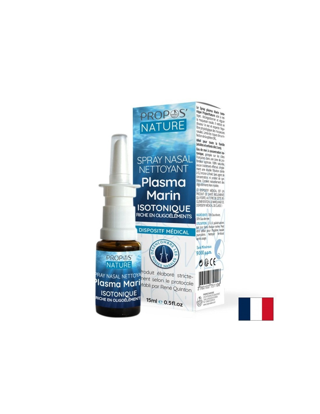 Изотоничен спрей за нос за възрастни и деца, 15 ml - Feel You