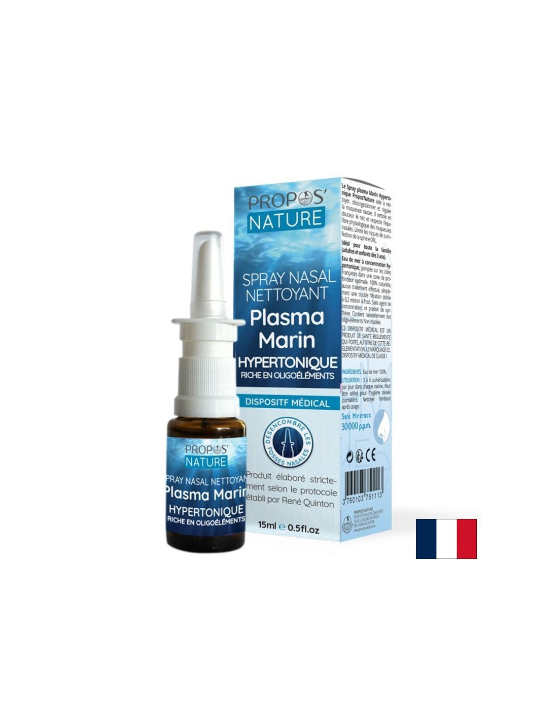 Хипертоничен спрей за нос за възрастни и деца, 15 ml - Feel You