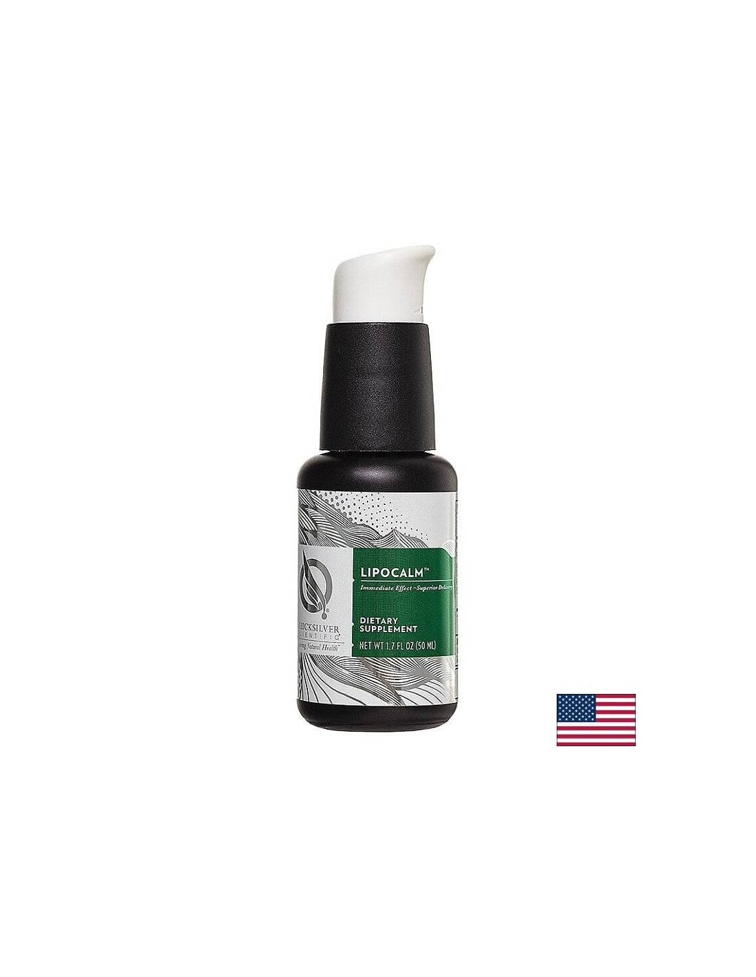 GABA and herbs for fast falling asleep and restful sleep - LipoCalm formula, 50 ml, 25 doses