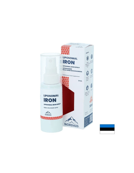 Липозомно желязо с висока абсорбция - Анемия и умора, Спрей за уста, 30 ml, 200 впръсквания - Feel You