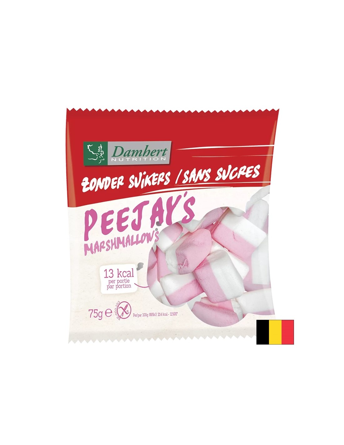 Маршмелоу (без захар), 75 g - Feel You