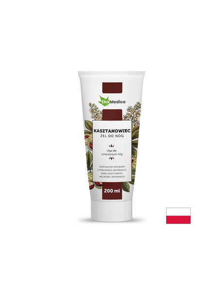 Масажен гел за крака с конски кестен, 200 ml EkaMedica - Feel You