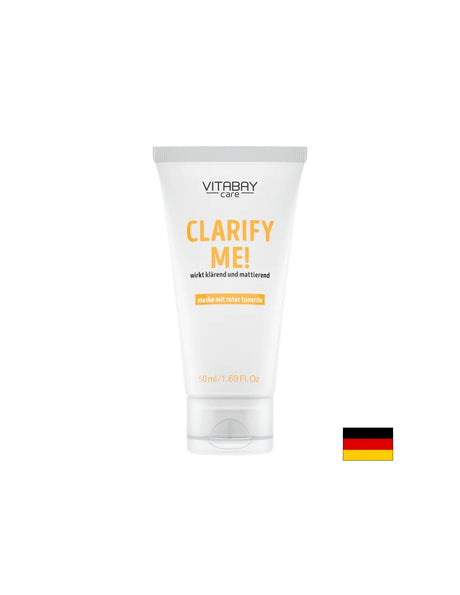 Маска за лице с червена глина и лайм Clarify Me, 50 ml - Feel You