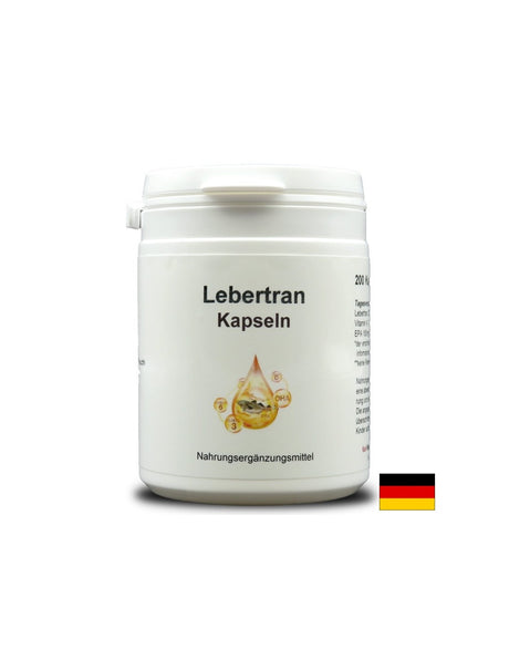 Масло от черен дроб на треска, 200 капсули - Feel You